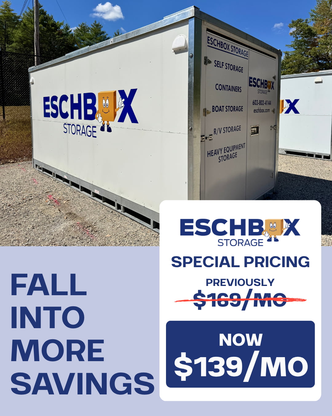 Fall 139$ Promotion